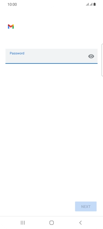 Press the field below 