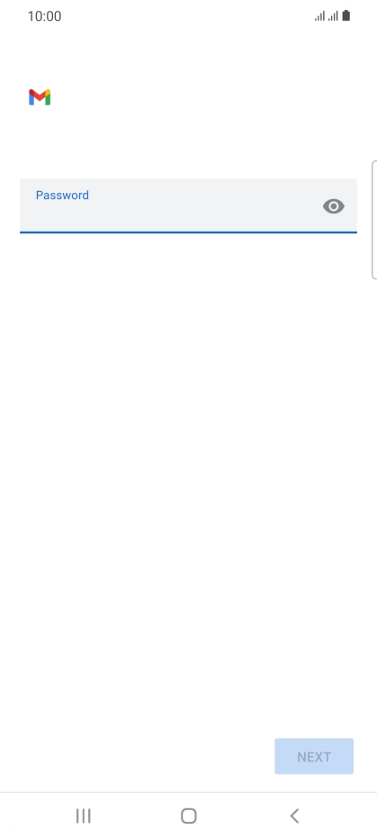 Press the field below 