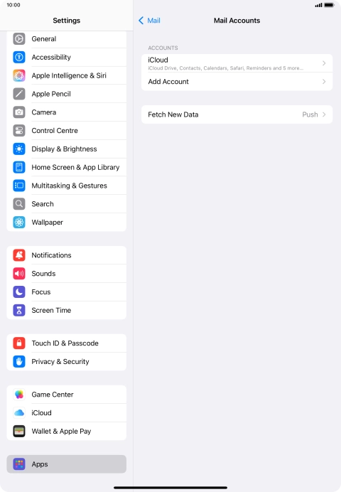 Slide your finger upwards starting from the bottom of the screen to return to the home screen.