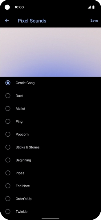 Press the required message tones to hear them. Press the required message tones to hear them.
