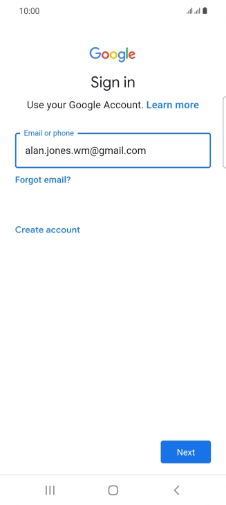 Press Next. Press Next.