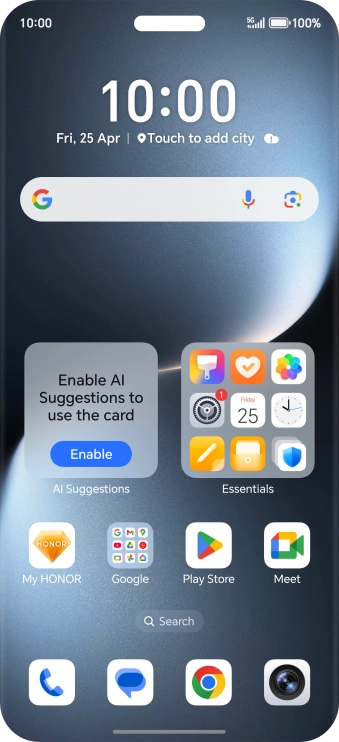 The network mode icon shows the network mode currently used by your phone.