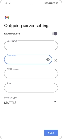 Press the field below 