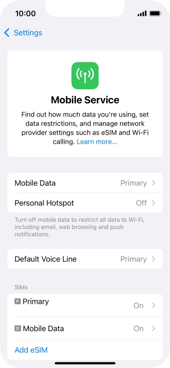 Slide your finger upwards starting from the bottom of the screen to return to the home screen.