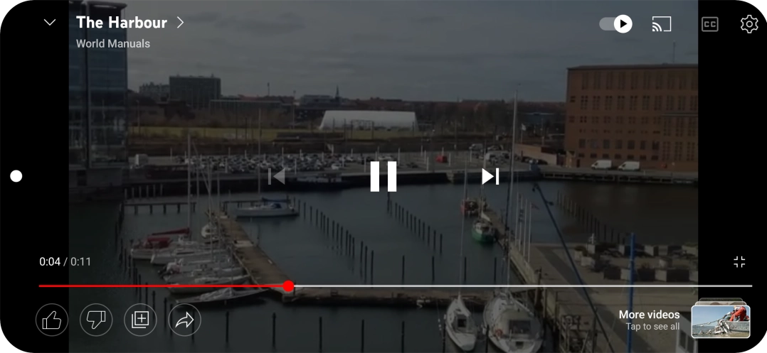 Press the add icon. Press the add icon.