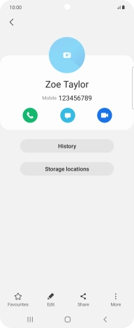 Press the call icon. Press the call icon.