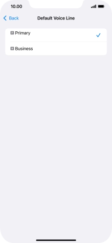 Press the required price plan.