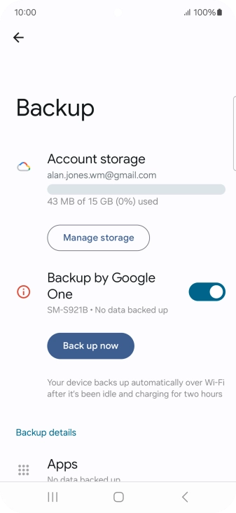 Press Back up now and wait while the phone memory is backed up. Press Back up now and wait while the phone memory is backed up.