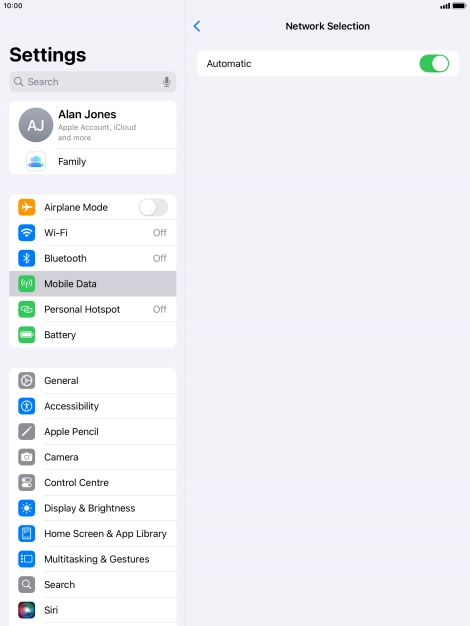 Press the indicator next to Press the indicator next to
