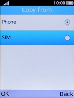 Select SIM.
