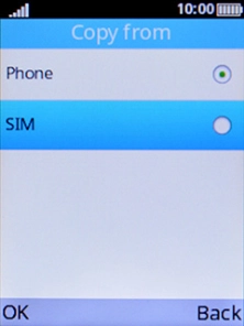 Select SIM.