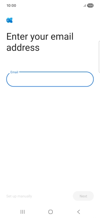 Press the field below 