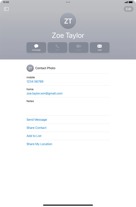 Press Edit. Press Edit.