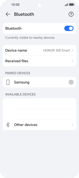 Slide your finger upwards starting from the bottom of the screen to return to the home screen.