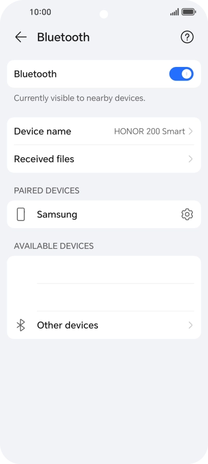 Slide your finger upwards starting from the bottom of the screen to return to the home screen.