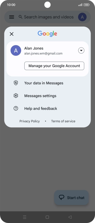 Press Messages settings. Press Messages settings.