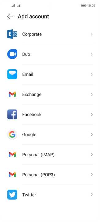 Press Personal (IMAP).