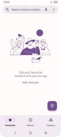 Press the menu icon. Press the menu icon.