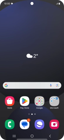 The text/picture message icon shows that you've received a new text or picture message.