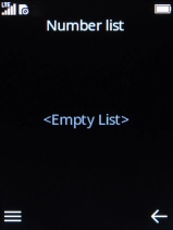Press the Left selection key.