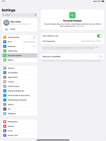 Slide your finger upwards starting from the bottom of the screen to return to the home screen.