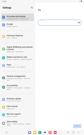 Press the field below Press the field below