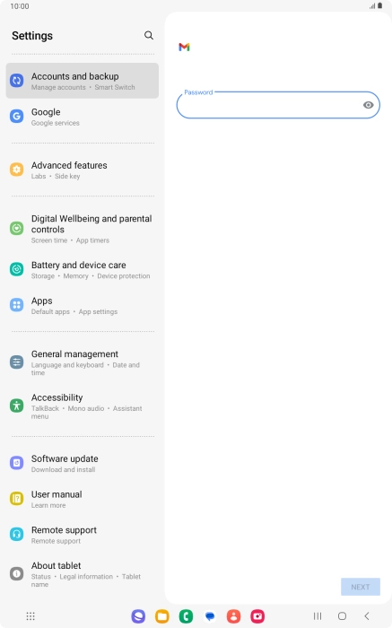 Press the field below Press the field below