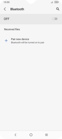 Press the indicator below 