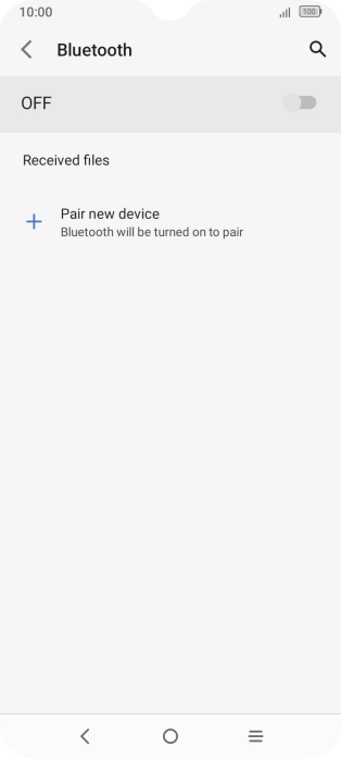 Press the indicator below 