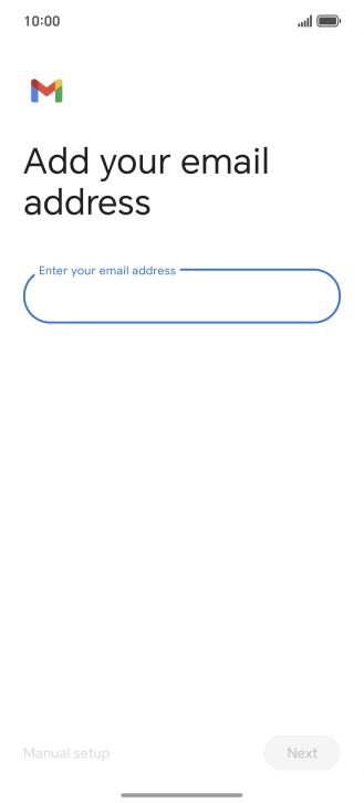 Press the field below 