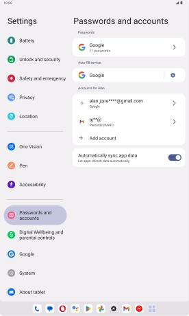 Slide your finger upwards starting from the bottom of the screen to return to the home screen.