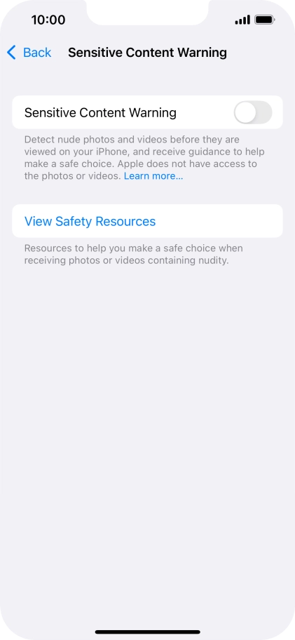 Press the indicator next to Press the indicator next to