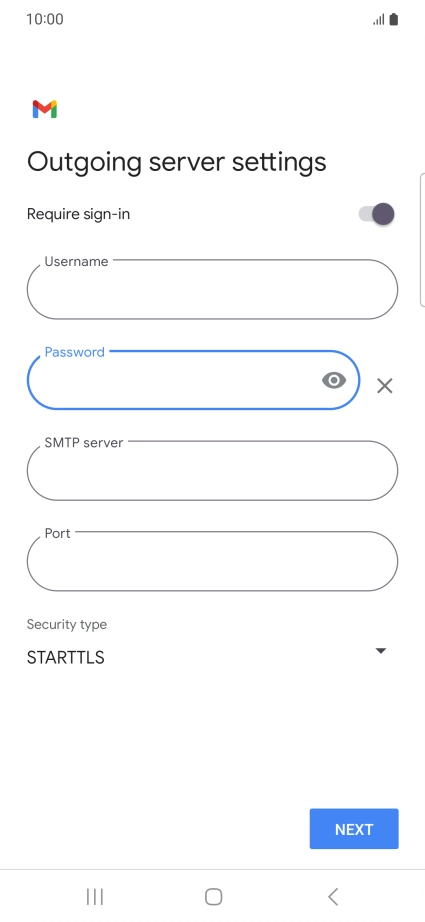 Press the field below Press the field below