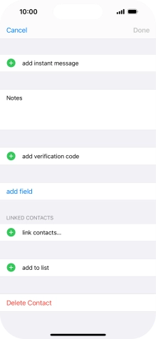 Press link contacts....