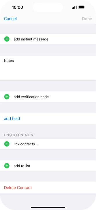 Press link contacts....