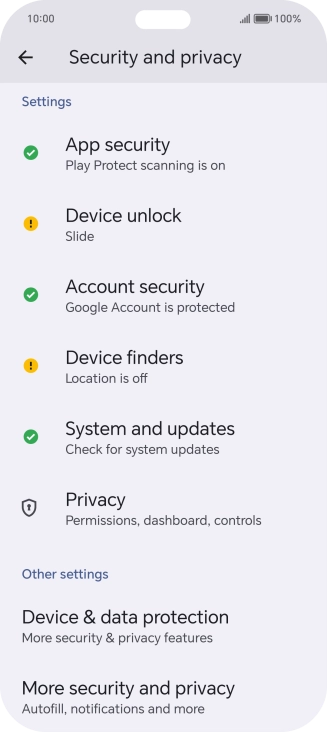Press More security and privacy. Press More security and privacy.