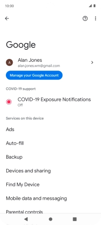Press Find My Device.