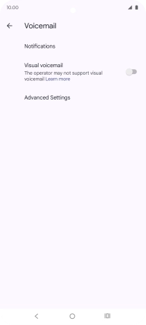 Press Advanced Settings.