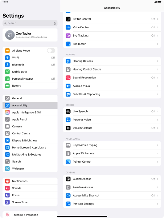 Press the required category below 