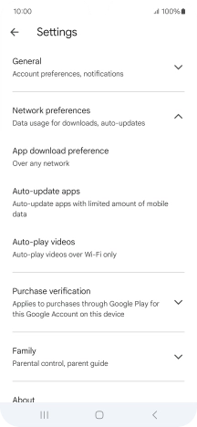 Press Auto-update apps. Press Auto-update apps.