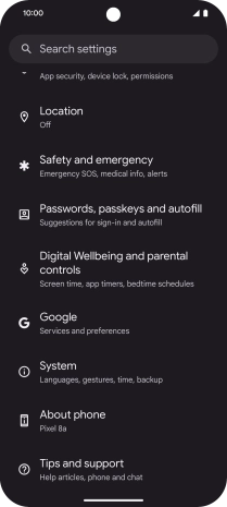 Press Google. Press Google.