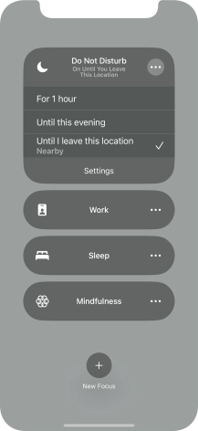 Slide your finger upwards starting from the bottom of the screen to return to the home screen.