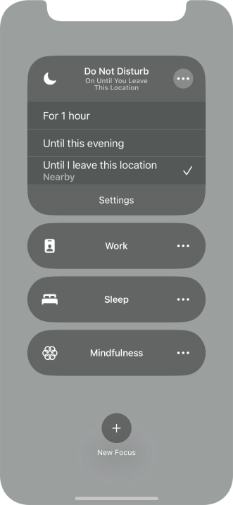 Slide your finger upwards starting from the bottom of the screen to return to the home screen.