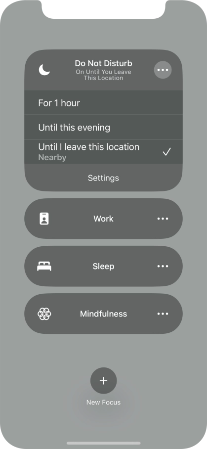 Slide your finger upwards starting from the bottom of the screen to return to the home screen.
