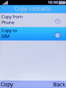 Select Copy.