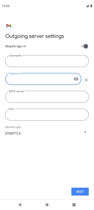 Press the field below Press the field below