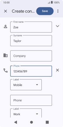 Press Save. Press Save.