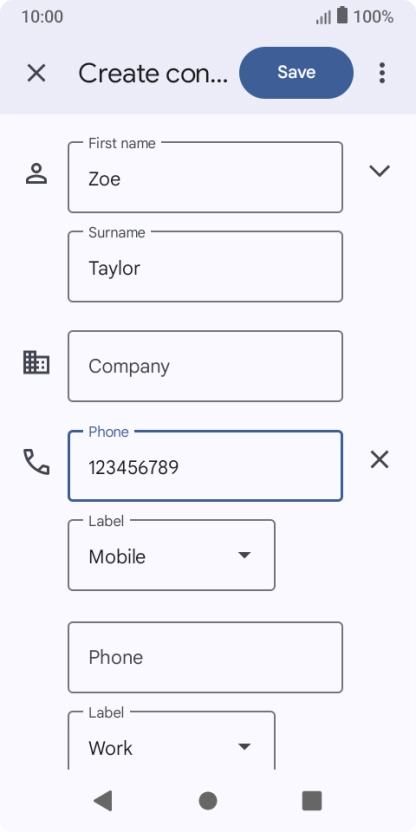 Press Save. Press Save.