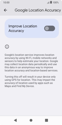If you press the indicator next to 