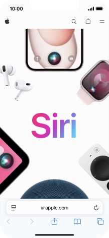 Slide your finger upwards starting from the bottom of the screen to return to the home screen.